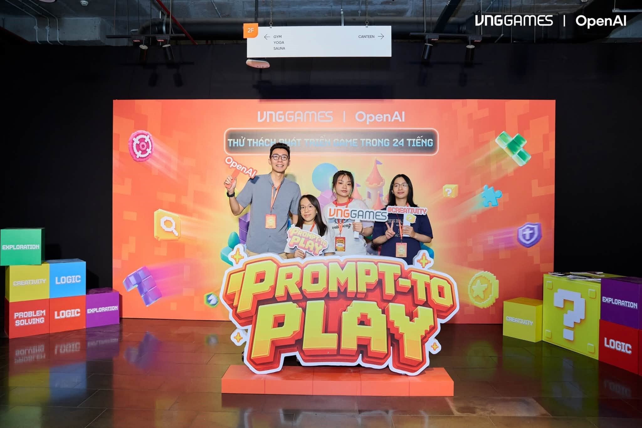 Chung kết cuộc thi làm game AI "Prompt To Play" Prompt To Play 2026: 24 giờ căng não của hơn 80 nhà làm game tại cuộc thi phát triển game AI đầu tiên tại Việt Nam