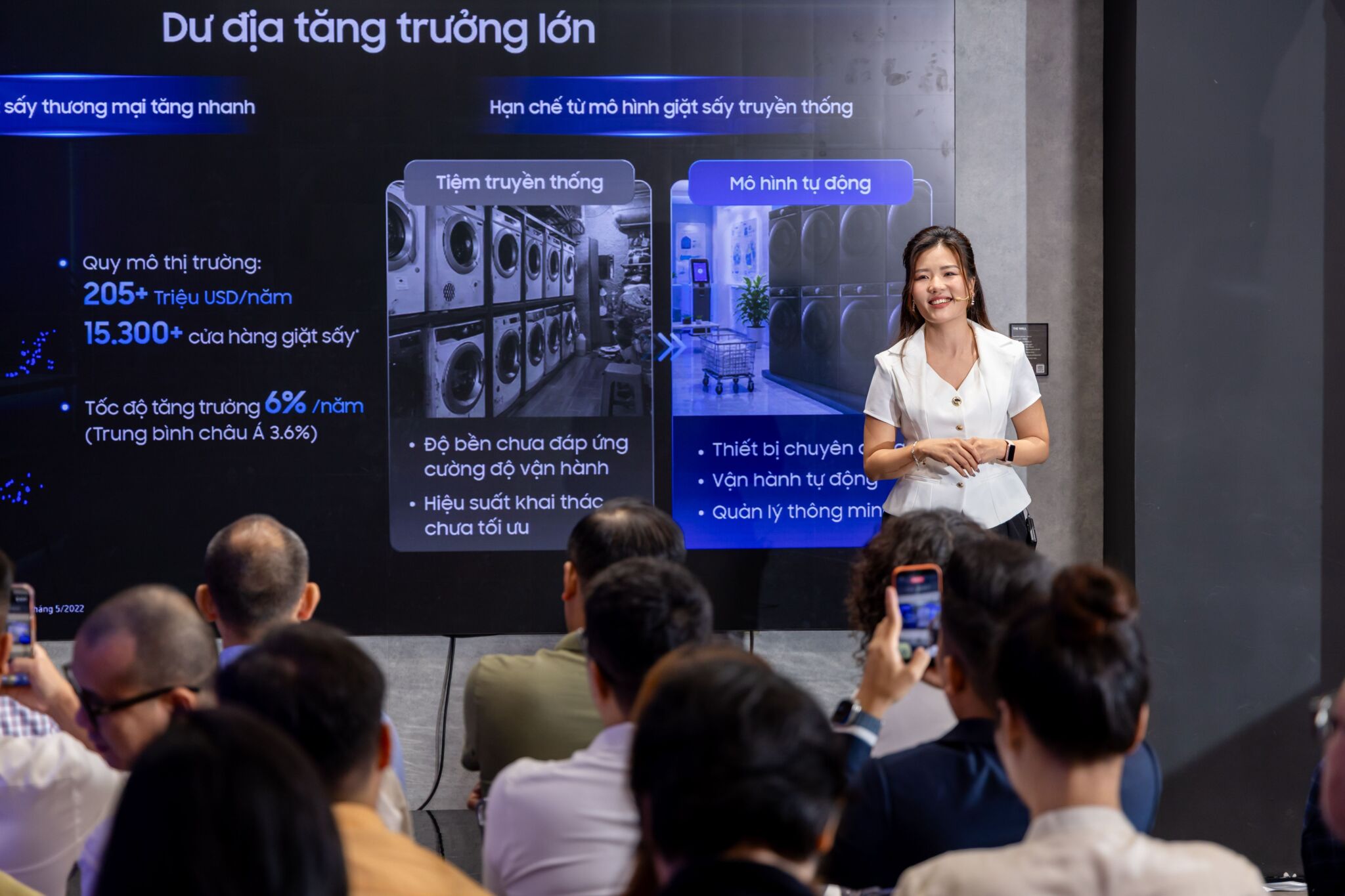 Samsung ra mắt giải pháp giặt sấy công nghiệp, đồng hành cùng doanh nghiệp tối ưu vận hành và phát triển bền vững Samsung ra mắt giải pháp giặt sấy công nghiệp, đồng hành cùng doanh nghiệp tối ưu vận hành và phát triển bền vững