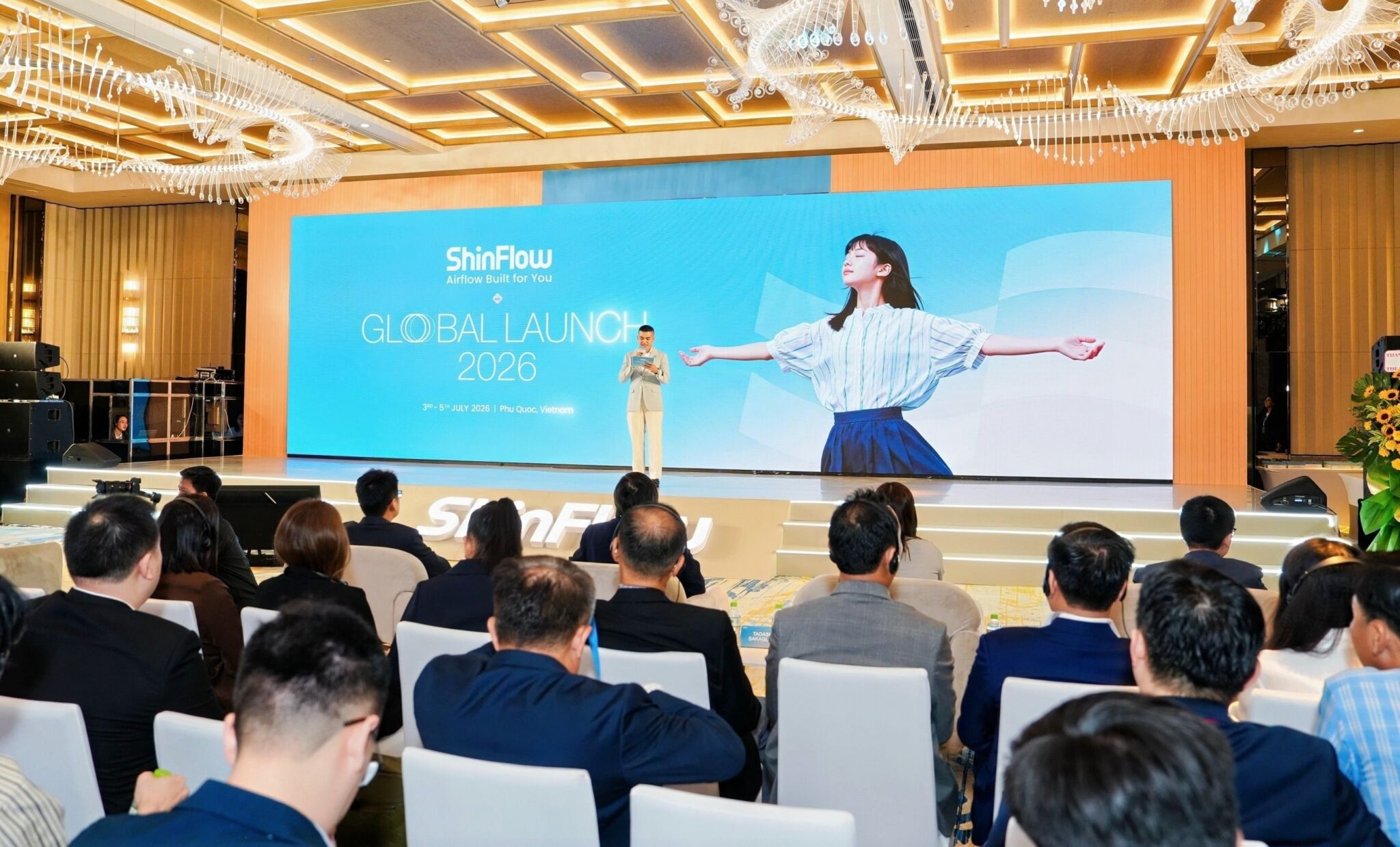 Thương hiệu điều hoà ShinFlow chính thức “chào sân” thị trường Đông Nam Á Thương hiệu điều hoà ShinFlow chính thức “chào sân” thị trường Đông Nam Á, ra mắt dòng máy lạnh thế hệ mới với AI