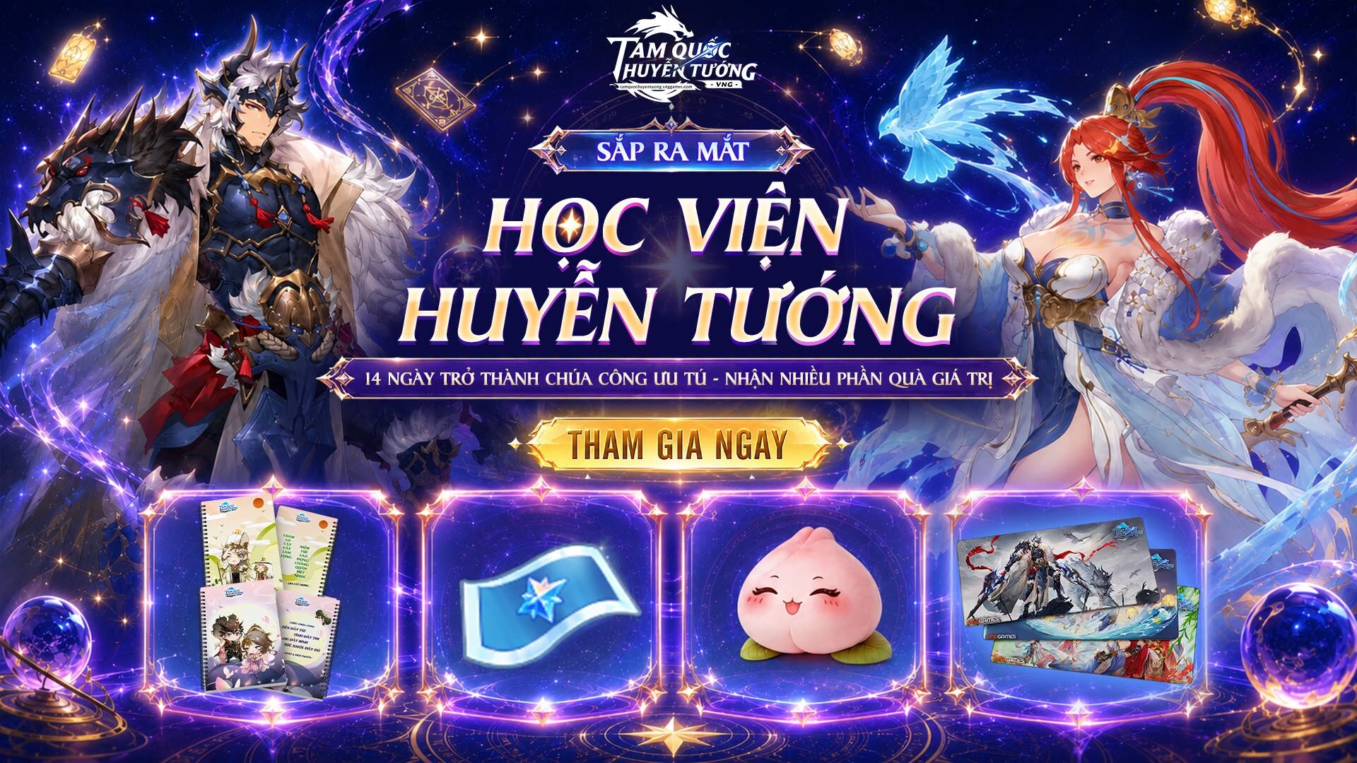 Đại tiệc sinh nhật 1 tuổi Tam Quốc Huyễn Tướng VNG sôi động cùng Hoa Nhật Huỳnh Đại tiệc sinh nhật 1 tuổi Tam Quốc Huyễn Tướng VNG sôi động cùng Hoa Nhật Huỳnh