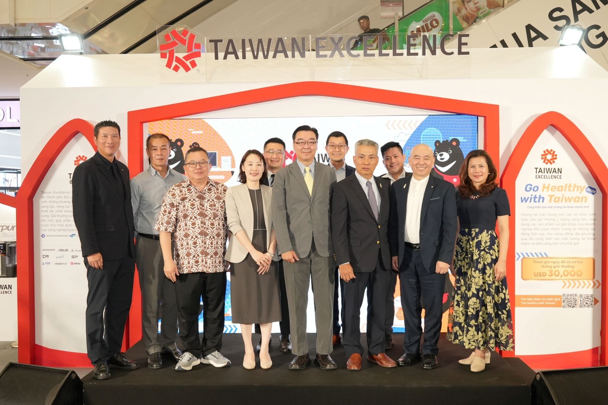 Taiwan Excellence mang hành trình "Nâng tầm sống khỏe cùng Đài Loan" đến Việt Nam Taiwan Excellence mang hành trình "Nâng tầm sống khỏe cùng Đài Loan" đến Việt Nam.