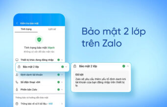 Zalo tăng cường bảo vệ tài khoản với tính năng bảo mật 2 lớp