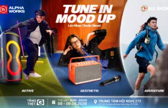 Alpha Works đem đến triển lãm P.H.E SHOW 2026 dải sản phẩm âm thanh phong phú với chủ đề “Tune In Mood Up”