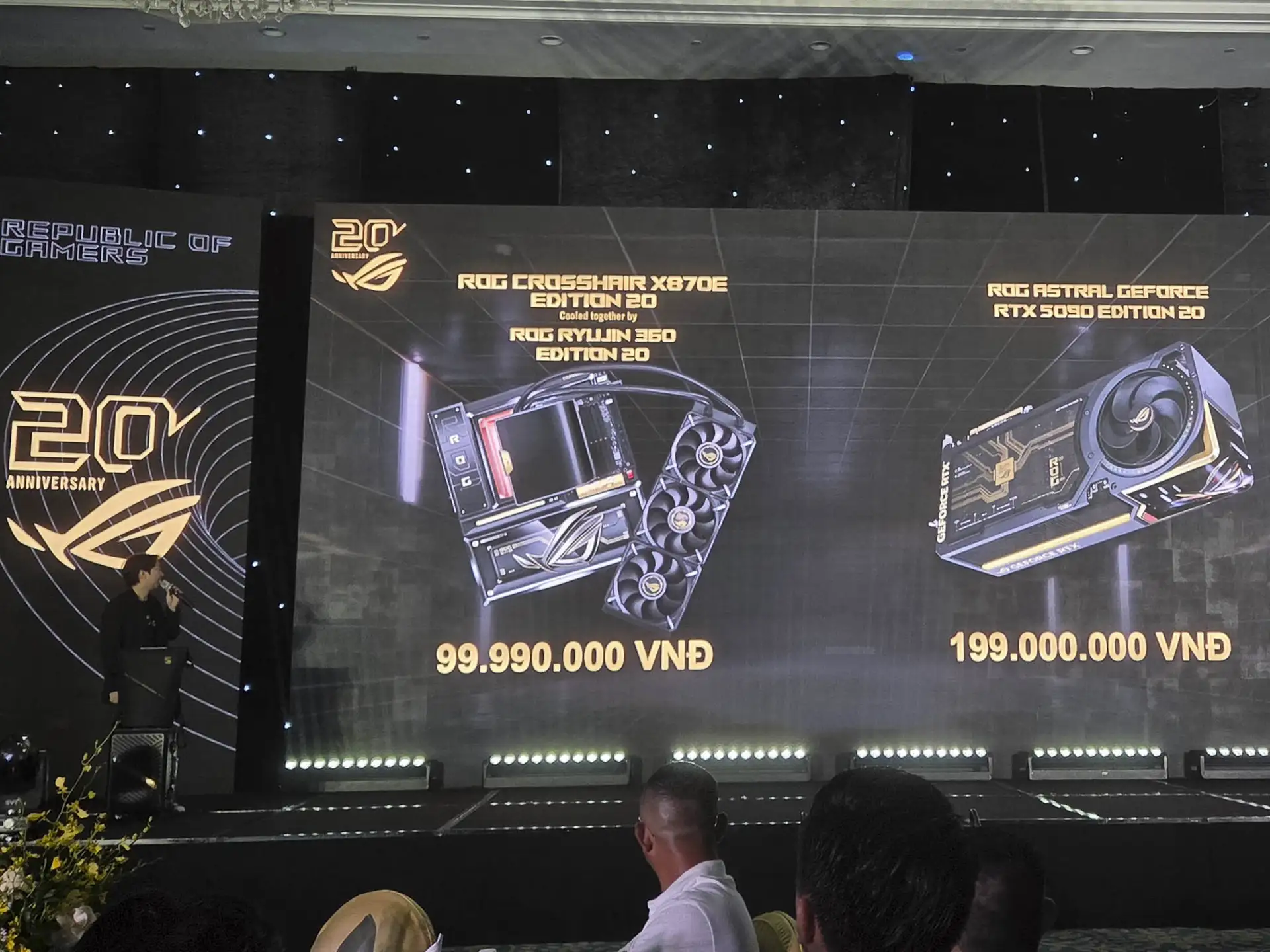 ASUS giới thiệu dòng sản phẩm ROG Edition 20 ASUS giới thiệu dòng sản phẩm ROG Edition 20