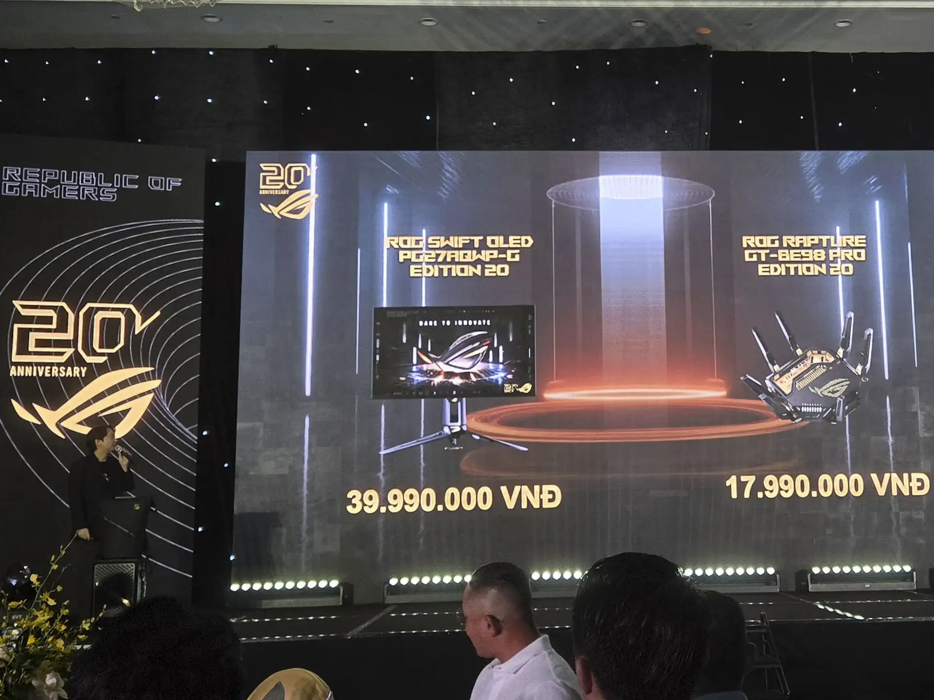 ASUS giới thiệu dòng sản phẩm ROG Edition 20 ASUS giới thiệu dòng sản phẩm ROG Edition 20