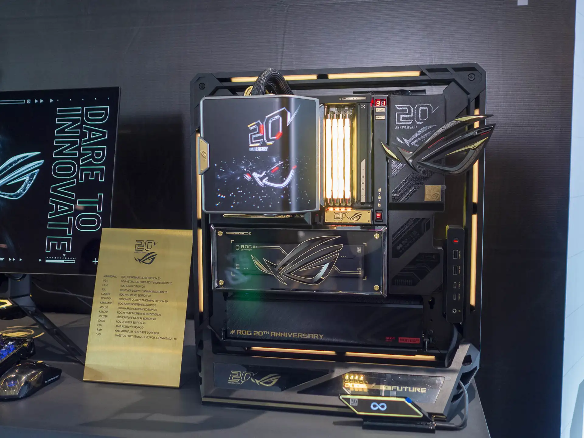 ASUS giới thiệu dòng sản phẩm ROG Edition 20 ASUS giới thiệu dòng sản phẩm ROG Edition 20