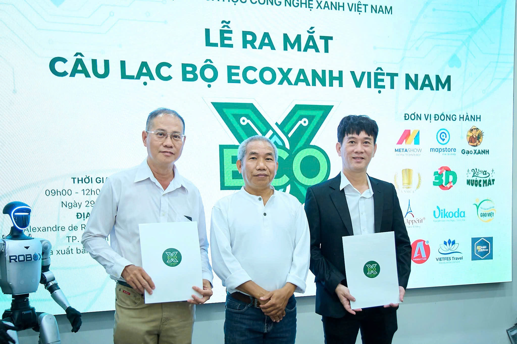 Câu lạc bộ ECOXANH Việt Nam chính thức ra mắt Câu lạc bộ ECOXANH Việt Nam chính thức ra mắt