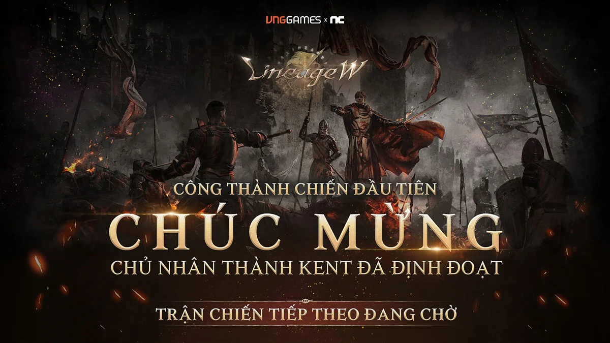 Công Thành Chiến Thành Kent để lại kỷ niệm đáng nhớ cho game thủ Lineage W Công Thành Chiến Thành Kent để lại kỷ niệm đáng nhớ cho game thủ Lineage W