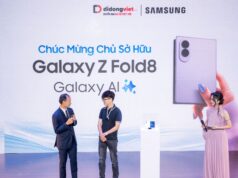 Di Động Việt mang “fashion – tech show” đến đêm Countdown mở bán Galaxy gập mới