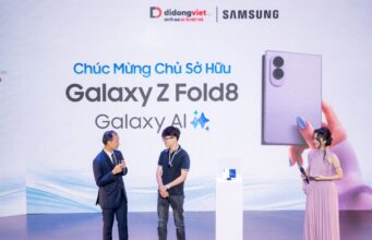 Di Động Việt mang “fashion – tech show” đến đêm Countdown mở bán Galaxy gập mới