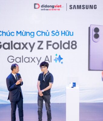 Di Động Việt mang “Fashion – Tech show” đến đêm Countdown mở bán Galaxy gập mới