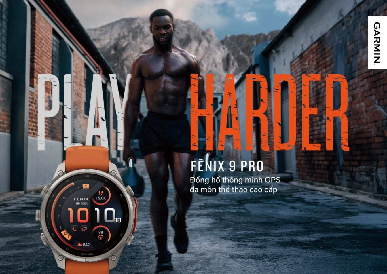 Chinh phục đỉnh cao cùng Garmin fēnix 9 Series Watch: Đột phá công nghệ, khai phá sức bền