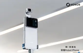 HONOR ra mắt Robot Phone với camera gimbal tự chuyển động bằng AI