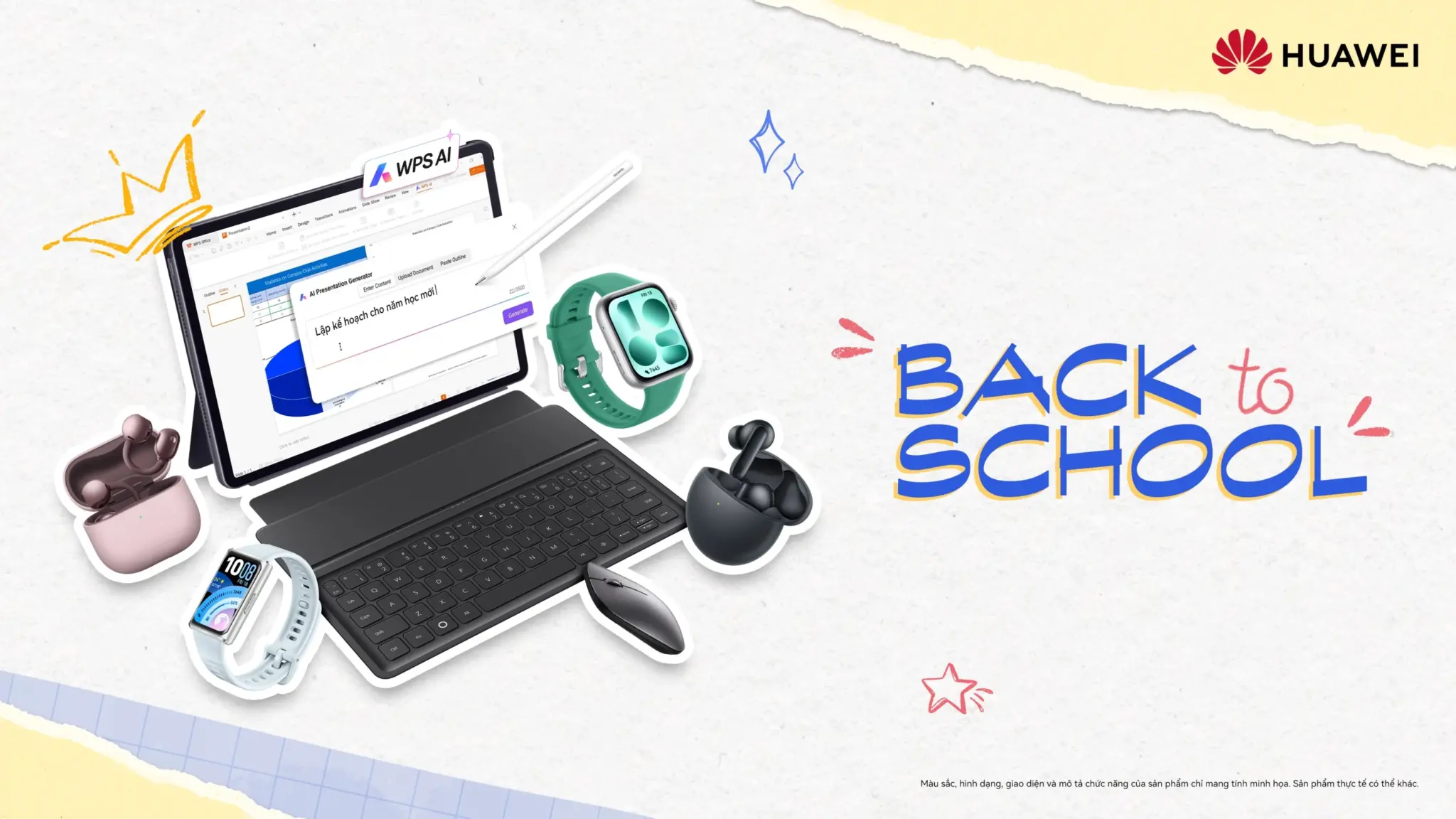 Huawei khởi động chương trình Back To School 2026 “Ready - Set - Sync” - Sẵn sàng đón năm học mới với hệ sinh thái thiết bị học tập, kết nối, sáng tạo và giải trí toàn diện