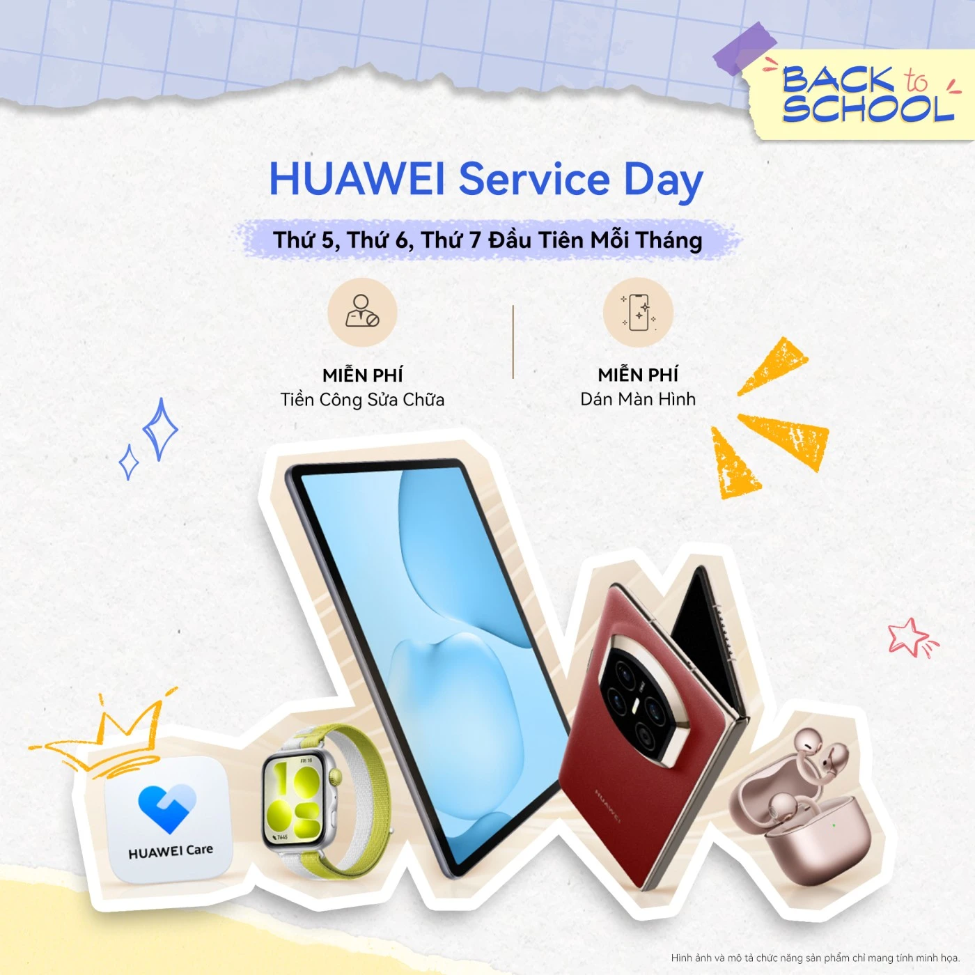 Huawei khởi động chương trình Back To School 2026 “Ready - Set - Sync” - Sẵn sàng đón năm học mới với hệ sinh thái thiết bị học tập, kết nối, sáng tạo và giải trí toàn diện