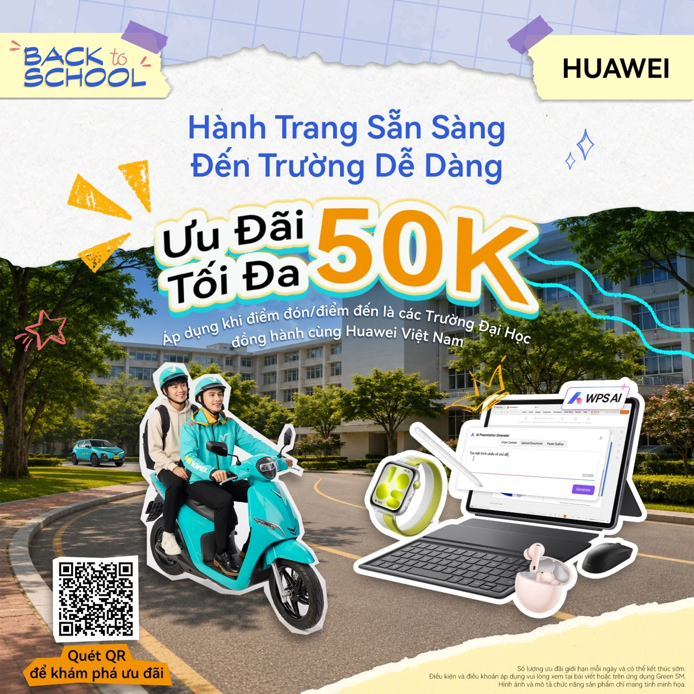 Huawei khởi động chương trình Back To School 2026 “Ready - Set - Sync” - Sẵn sàng đón năm học mới với hệ sinh thái thiết bị học tập, kết nối, sáng tạo và giải trí toàn diện