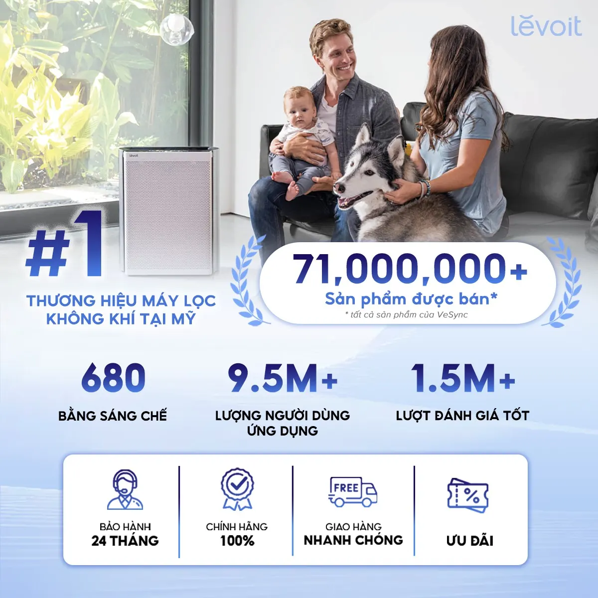 Levoit ra mắt Máy lọc không khí Levoit Vital Pet Pro - giải pháp thông minh dành cho nhà nuôi thú cưng Levoit ra mắt Máy lọc không khí Levoit Vital Pet Pro - giải pháp thông minh dành cho nhà nuôi thú cưng