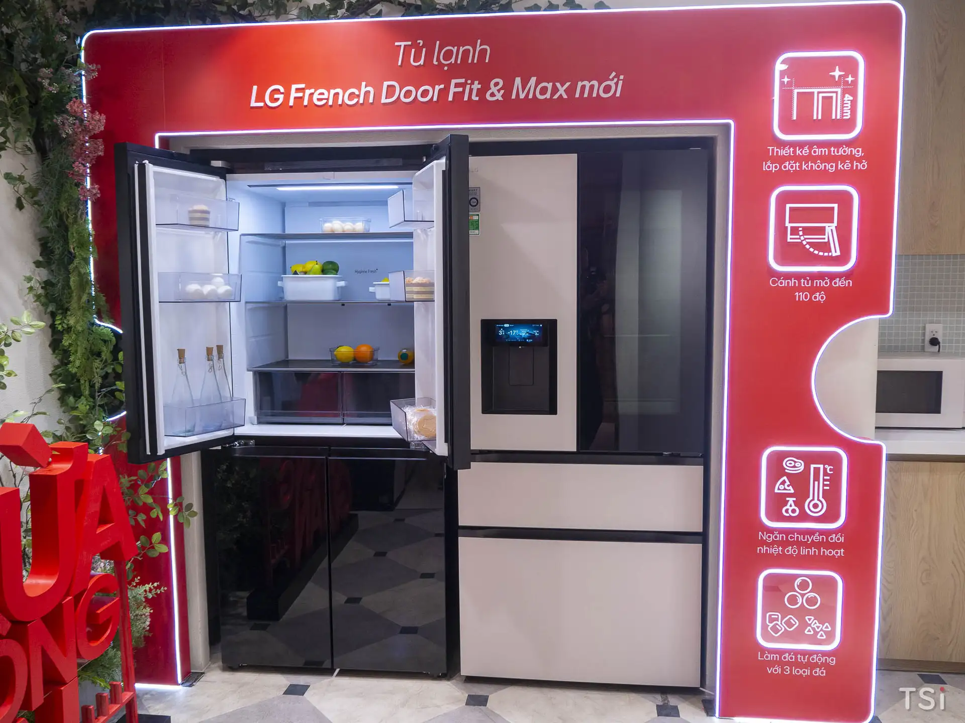 LG giới thiệu tủ lạnh French Door Fit & Max dành cho không gian nhỏ LG giới thiệu tủ lạnh French Door Fit & Max dành cho không gian nhỏ
