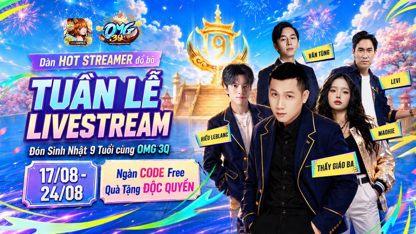 Chị Ca Nô “cà khịa” Thầy Giáo Ba cực gắt trong livestream mừng sinh nhật 9 tuổi OMG 3Q - VNG Chị Ca Nô “cà khịa” Thầy Giáo Ba cực gắt trong livestream mừng sinh nhật 9 tuổi OMG 3Q - VNG