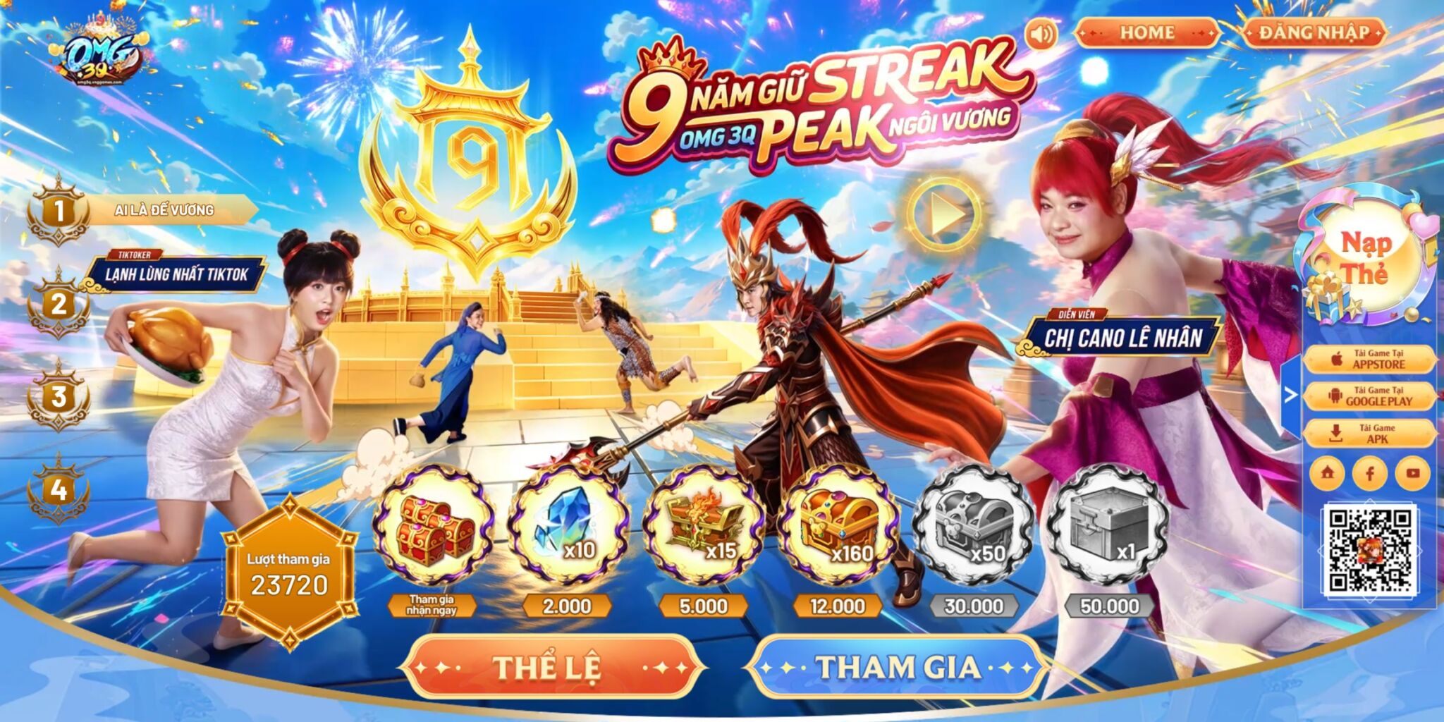 OMG 3Q lần đầu đưa áo dài Việt Nam vào thế giới Tam Quốc OMG 3Q lần đầu đưa áo dài Việt Nam vào thế giới Tam Quốc