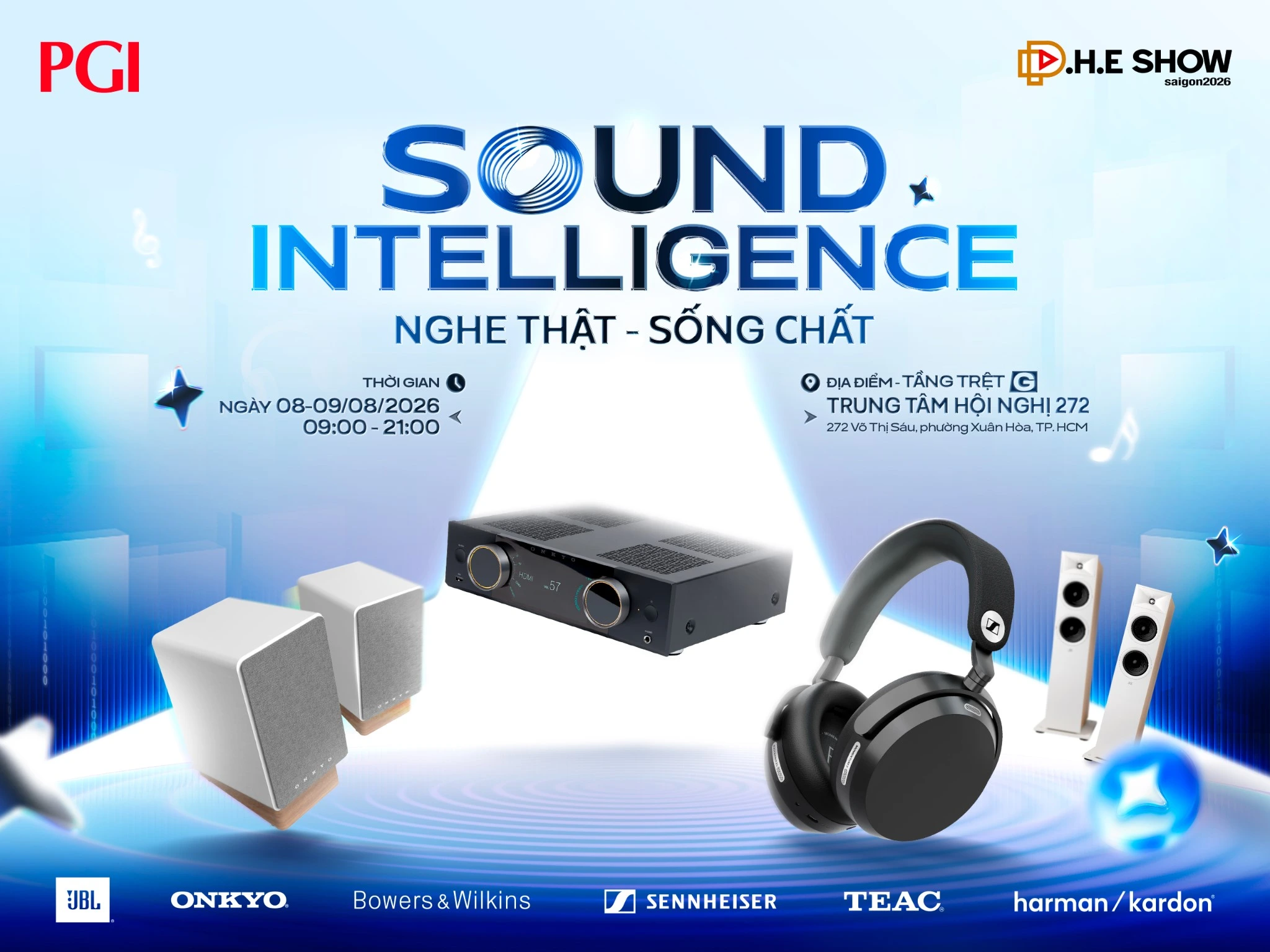PGI giới thiệu Sound Intelligence: Kỷ nguyên tương lai của ngành AV tại P.H.E SHOW 2026 PGI giới thiệu Sound Intelligence: Kỷ nguyên tương lai của ngành AV tại P.H.E SHOW 2026