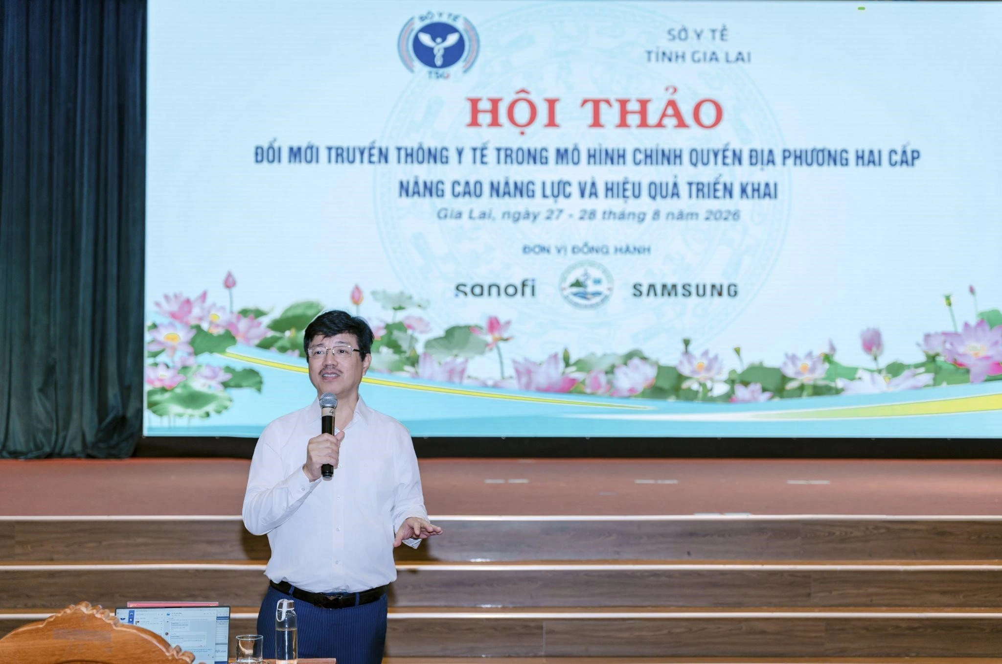 Samsung tham gia chia sẻ về chăm sóc sức khỏe chủ động với AI cá nhân hoá tại hội thảo đổi mới truyền thông y tế do Trung tâm Truyền thông - Giáo dục sức khỏe Trung ương, Bộ Y tế (T5G) tổ chức