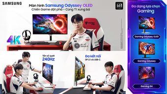 Samsung ra mắt màn hình Gaming Samsung G3, lựa chọn tối ưu cho phân khúc phổ thông và người dùng mới