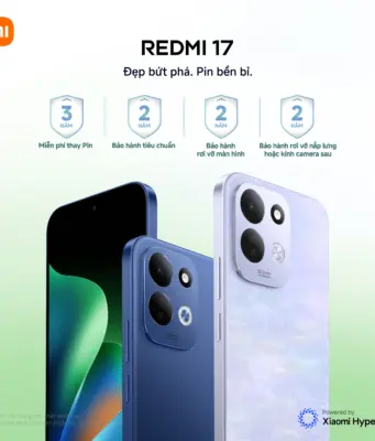 Xiaomi ra mắt REDMI 17 Series: pin dung lượng 7.500mAh, giá từ 5,5 triệu đồng
