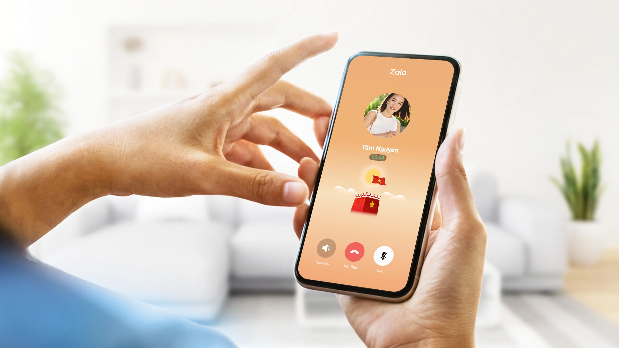 Zalo ra mắt bộ giao diện cuộc gọi chào mừng 81 năm Quốc Khánh 2/9 Zalo ra mắt bộ giao diện cuộc gọi chào mừng 81 năm Quốc Khánh 2/9