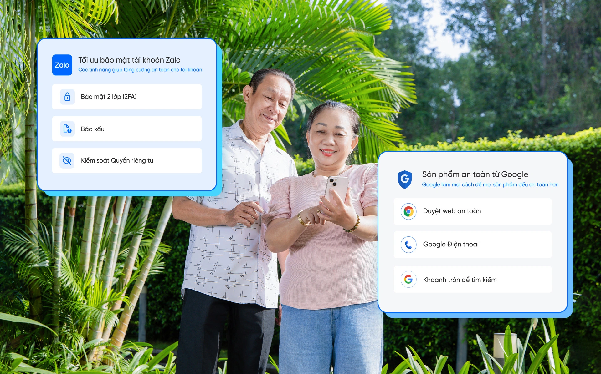 Zalo và Google hợp tác ra mắt trung tâm an toàn số bảo vệ người dùng Việt Zalo và Google hợp tác ra mắt trung tâm an toàn số bảo vệ người dùng Việt